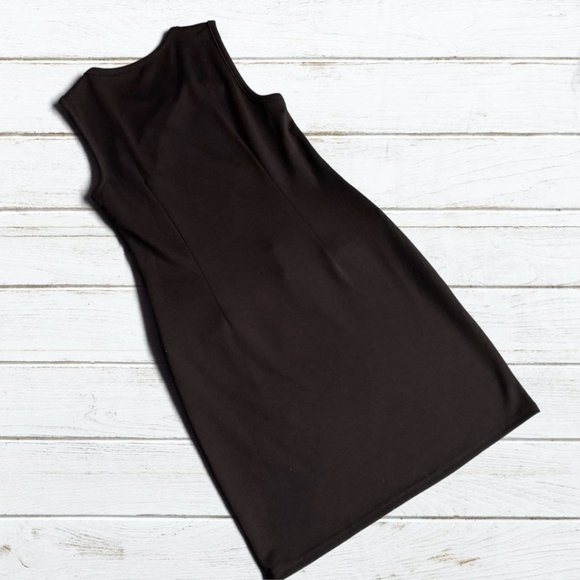 Spense Petite Black Sleeveless Dress - Picture 6 of 7